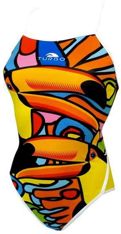 Turbo Tucan Zwemkleding Veelkleurig 5-6 Years Meisje