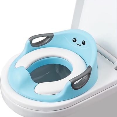Potjestrainer Kinderen met Zacht Zitkussen en Anti-Slip - Universele Toiletverkleiner voor Peuters