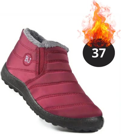 Nivard Snowboots - Sneeuwschoenen - Sneeuwboots - Dames - Wintersport - Ski - Skischoenen - Rood - 37 - Laag