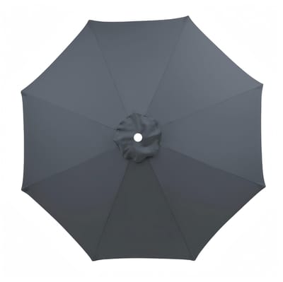 Dailygoods- Parasolhoes UV30+ Bescherming - Vervangende Parasolhoes - Hoogwaardig Polyesterweefsel - Wasbaar - Elegant Beige - Eenvoudige Montage - Parasol
