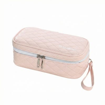 Rainbecom - Moedermelkkoeltas met 2 IJspak - Geïsoleerde Koeltas Moedermelk - 21×12×8cm – Moedermelk Koeltas voor Borstvoeding - Draagbare - Roze