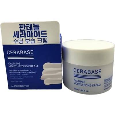 Par Real Barrier CeraBase Crème Hydratante Apaisante 50ml blue
