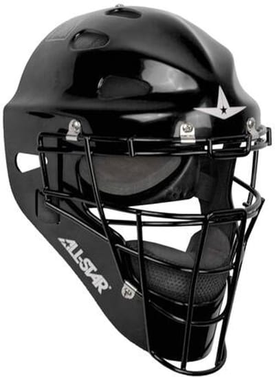 All Star MVP2300 Adult Headgear Kleur Black voor Sport Honkbal/Softball