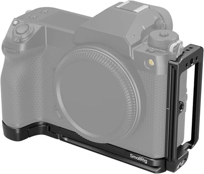L-Shape Mount Plate voor FUJIFILM GFX100S II - Stabiele Bevestiging, Duurzaam Ontwerp en Flexibele Hoekinstellingen