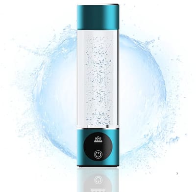 Elevate Waterstofwaterfles – Genereert ≥1600 ppb in 5 min & 3000 ppb in 10 min – OLED-display – Titanium-Platinum Elektroden – Mobiele Waterstofgenerator