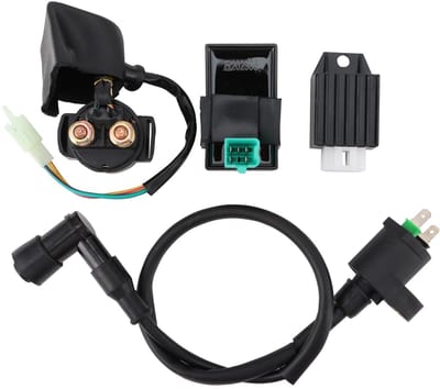 Dailygoody - Box - Vervanging voor Dirt Bike - Eenvoudig te installeren - Spanningsregelaar - Voor 50cc tot 150cc - Inclusief accessoires