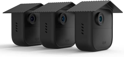Beschermhoes Camera - Camera Accessoire - Buitenbeveiliging - Waterdichte Bescherming - 3 Stuks - Zwart
