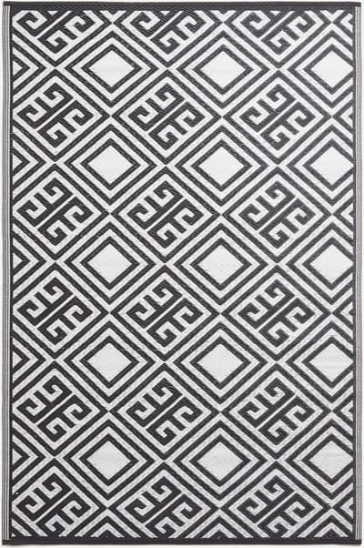 Homescapes Weerbestendig geometrisch patroon binnen-/buitentapijt, 119.5 x 186 cm