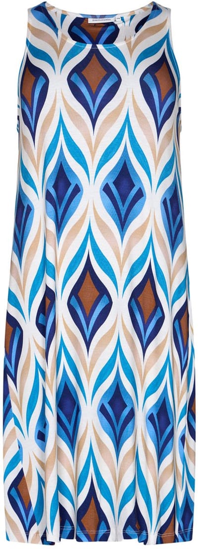 Pastunette Jurk Ocean Drift - Viscose - Mouwloos - Maat 38
