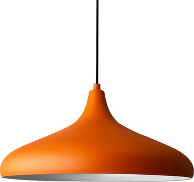 Bamyum Champion Oranje Hanglampen Metalen 1xE27 Fitting Ø 35 cm Pendellamp Voor Binnen Binnenkleur is Wit