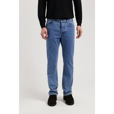 Mud Jeans Leo Mid Bootcut Stone Vintage Size: W28L32 | Straight Outlet | Heren | Blauw