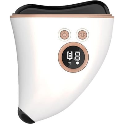 Elektrische Bianshi Schrapbord Huishoudelijk Schrapen Volledig Lichaam Universele Lifting Massager wit