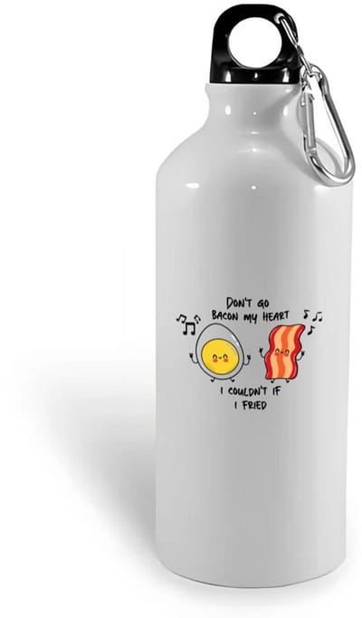 Hacebo® - Valentijn cadeau - waterfles - Valentijnsdag - Relatie cadeau - Jubileum relatie cadeau - Cadeau vriend - Cadeau vriendin - Grappige cadeau valentijn - Leuke cadeau - Gift - Geschenk - water fles - 400ML