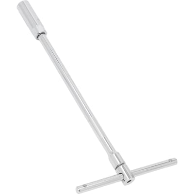 Clé à bougie Extracteur Entraînement 3/8 Pouce Forme T Super Fine Magnétique Douille 16mm Clé à bougie white