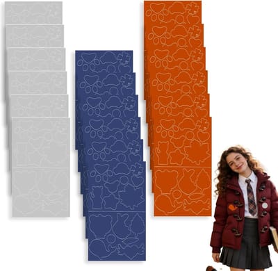Reparatie Flicken Set - Zelfklevende Patches - Kleding en Tent Reparatie - 18 Stuks - 10 x 10 cm