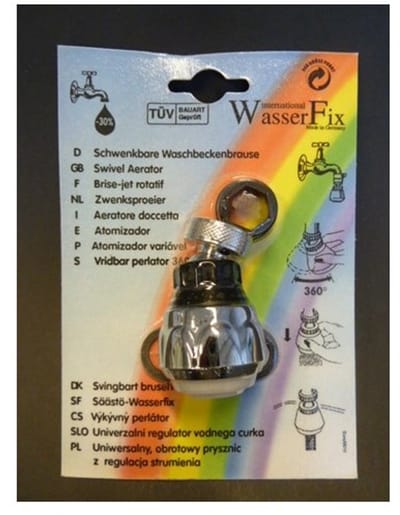 Waterbespaarder Wasserfix zwenkbaar