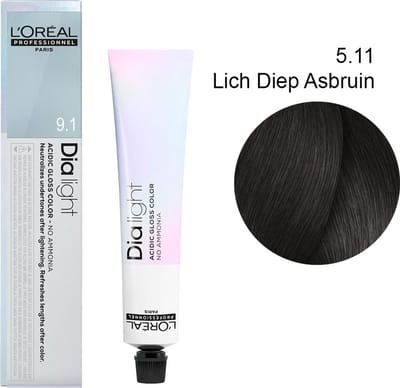 L'Oréal Professionnel - Dia Light - Haarverf - 50 ML - 5.11