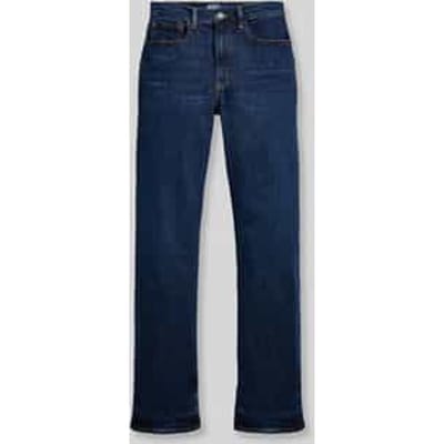 straight fit jeans van katoenmix in 5-pocketmodel