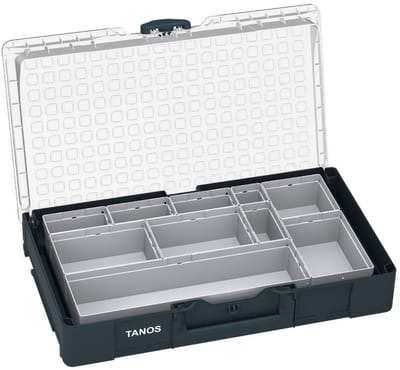 Tanos Systainer³ Organizer L 89 met 10 inzetboxen antraciet (RAL 7016) - 83500008