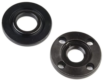 Flensmoerset - Borgmoer Slijperonderdeel - Haakse slijper onderhoud - M14 Schroefdraad - 40 mm Diameter - Metaal