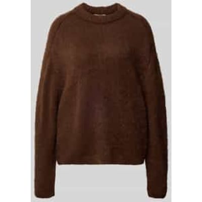 Gebreide pullover met wol