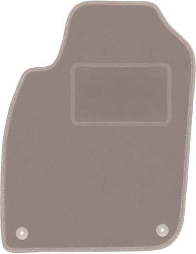Beige bestuurdersmat voor: Audi A6 C5 FL sedan, stationwagen, avant (2001-2004)