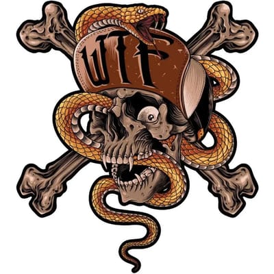 Stickers Lethal Threat Beer Reaper