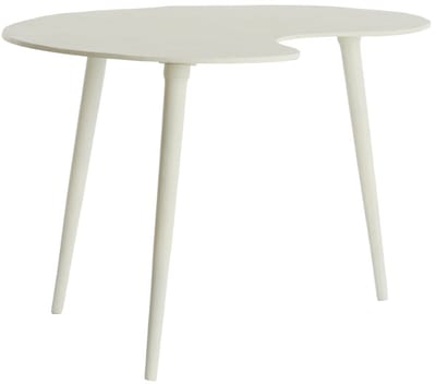 Light & Living Bijzettafel Linos - Wit - 67x49x41cm - Modern