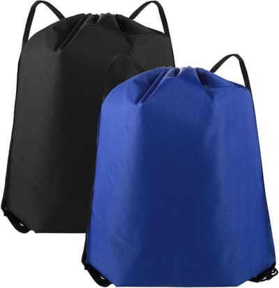 2 Stuks Waterdichte Trekkoord Rugzak Gymtas Sporttas Cinch Bag voor Mannen en Vrouwen