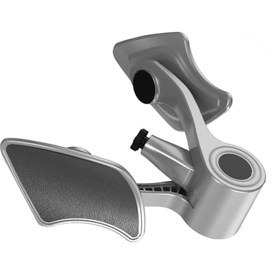 Binnenbeen Oefenapparatuur EVA Antislip PP en Metaal Dij Trainer voor Fitness Mannen Grijs gray