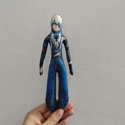 Honkai Star Rail Anaxa Phainon Mydei Cosplay Pop Gevulde Poppen Kamerdecoratie Abstract Gewricht Draaibare Pluche Knuffel Props gray