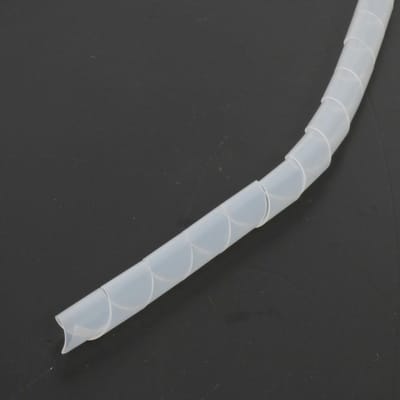 flexibele spiraalmantel voor motorfiets kabelboom wit 11mm nieuw