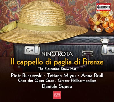 Piotr Buszewski, Tetiana Miyus, Daeho Kim - Rota: Il Cappello Di Paglia Di Firenze (2 CD)
