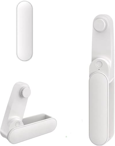 Ventilator - Mini-ventilator - Draagbare ventilator - Lichtgewicht - Oplaadbaar - 1000 mAh & 14 uur batterijduur - ideaal voor de zomer thuis, op kantoor, onderweg, op reis en op de camping.