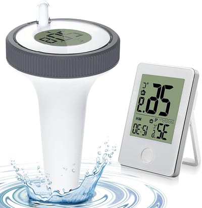 Draadloze Drijvende Thermometer voor Zwembaden, Aquaria en Vijvers - IP67 Waterdicht en Nauwkeurig Temperatuurmeting