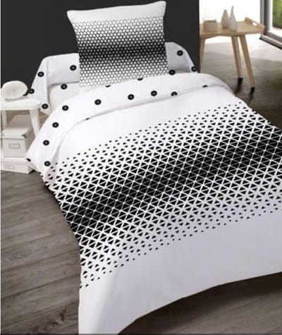 100% Katoenen 1-Persoonsdekbedovertrek Kaleidoscope 140x200 met 1 kussensloop 65x65