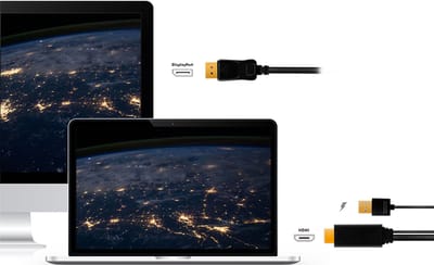 LogiLink HDMI naar DisplayPort kabel met USB voeding 1 meter