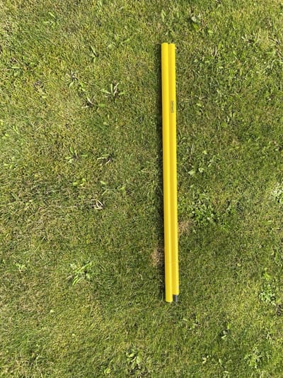 Geveerde voet met spike voor sla om stangen 25mm