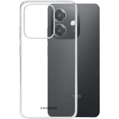 Mobilize OPPO A40(M)/A60 Siliconen (TPU) Hoesje Transparant