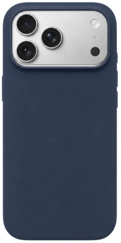 Mastersøn iPhone 17 Pro Siliconen Hoesje MagSafe - Marineblauw - Geschikt voor MagSafe