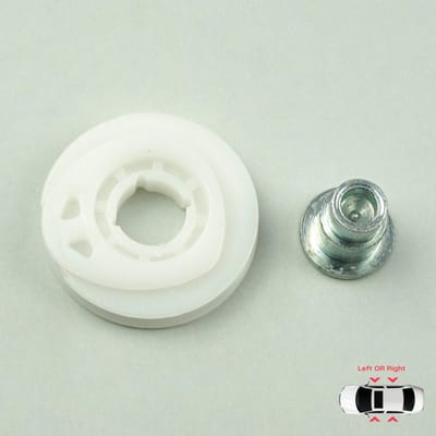 BWR1066 Raammechanisme Reparatie Hoek Kabel Roller Katrol voor VW Golf MK4 5 6 1997-2014 Bora Jetta A4 A5 Vento R32 GTI Rabbit