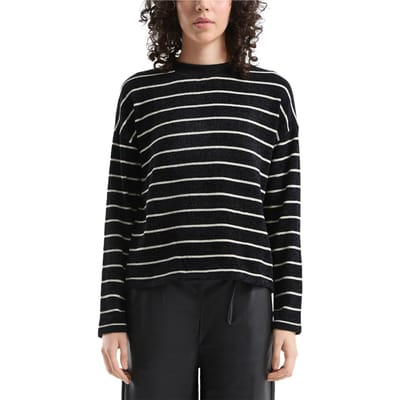 s.Oliver -qs Pullover Black Size: XL | Long-Sleeved Tops Outlet | Dames | Zwart