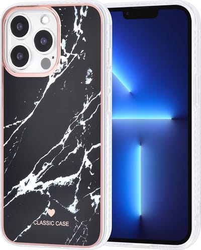 UNIQ Accessory Telefoonhoesje: Print, Grijs TPU Back Cover voor Apple iPhone 13 Pro - Bescherm je Telefoon!