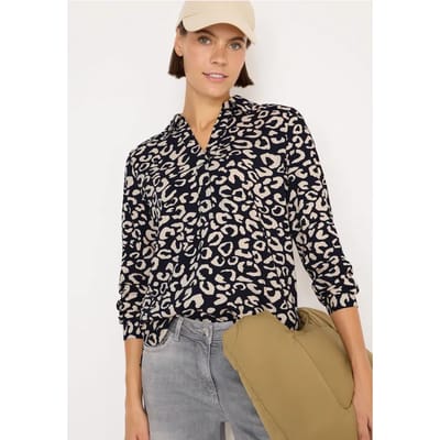 Gedessineerde blouse