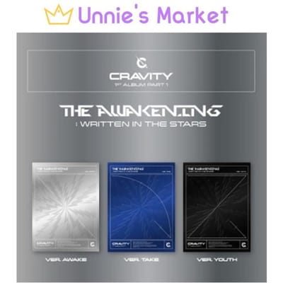 CRAVITY Deel 1 De Ontwaking Geschreven in de Sterren Awake(Silver),No poster