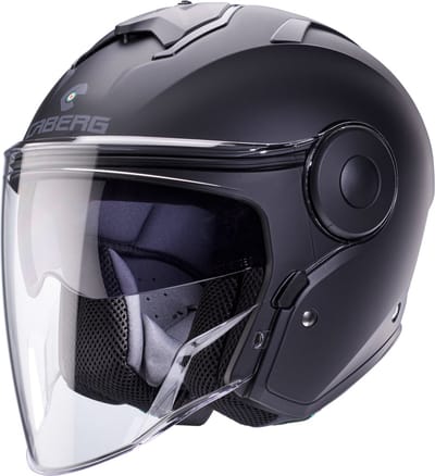 Caberg Jet Soho motorhelm mat zwart - Maat S