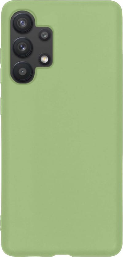 Hoes - Geschikt voor Samsung Galaxy A13 4G - Sterk & Shockproof - Hoesje Cover - Siliconen Case - Groen