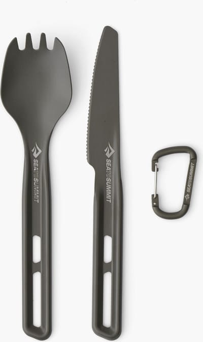 Sea to Summit | Frontier Ultralight Cutlery Set | Spork en Mes | Gray | One Size