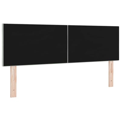 vidaXL - Hoofdbord - Lichtgrijs - 160 - cm - Fluweel