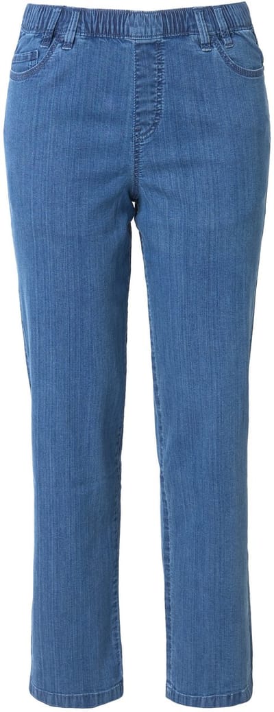 Laurasøn - Dames - Jeans Wide Leg - Blauw denim - Maat 42